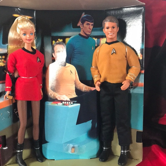 star trek barbie and ken 30th anniversary collector's edition